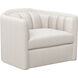 Birrit Alaska Greige Swivel Armchair, Swivel